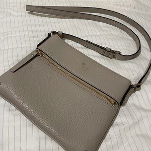Kate Spade Taupe Crossbody Bag